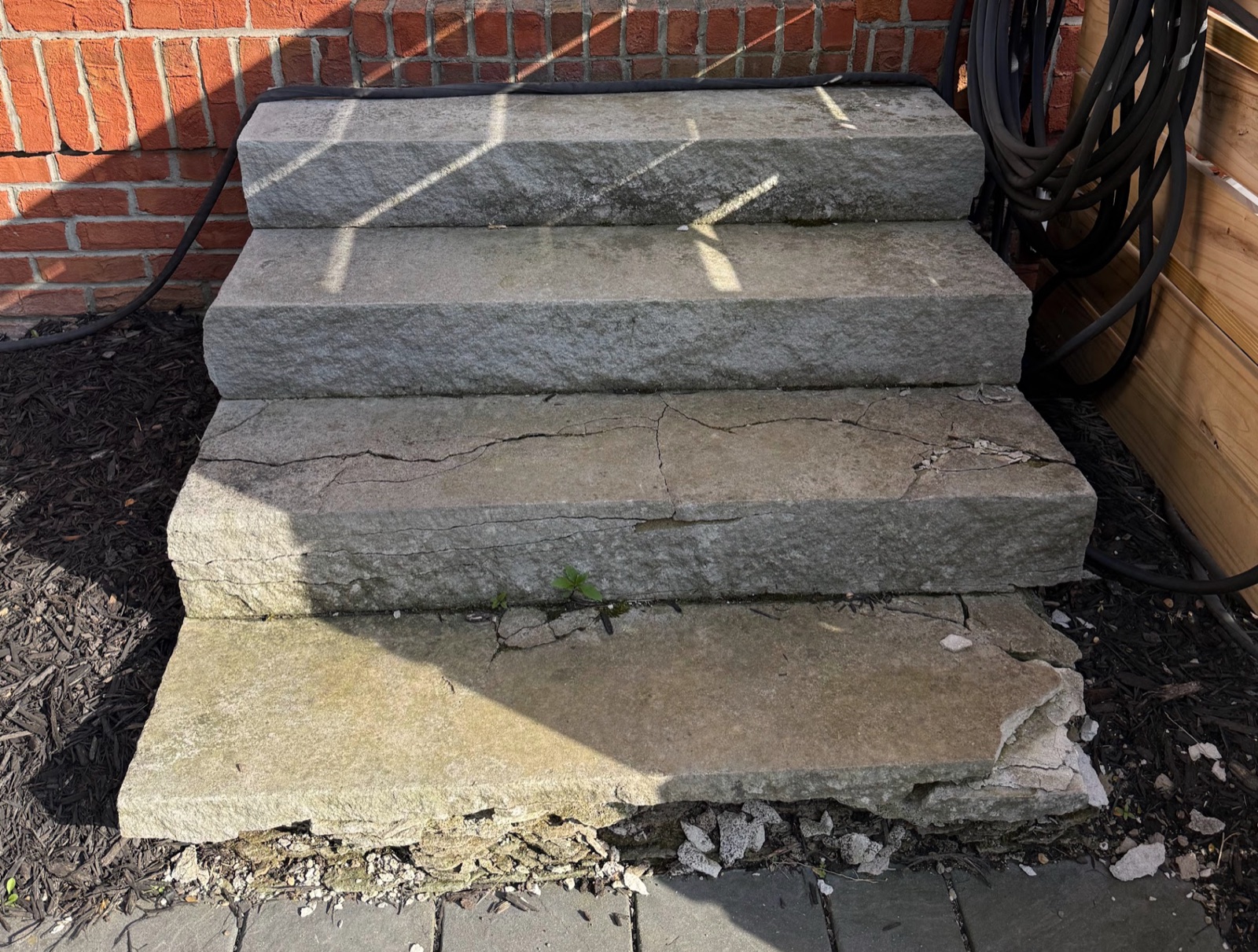 Replacing steps photo 2
