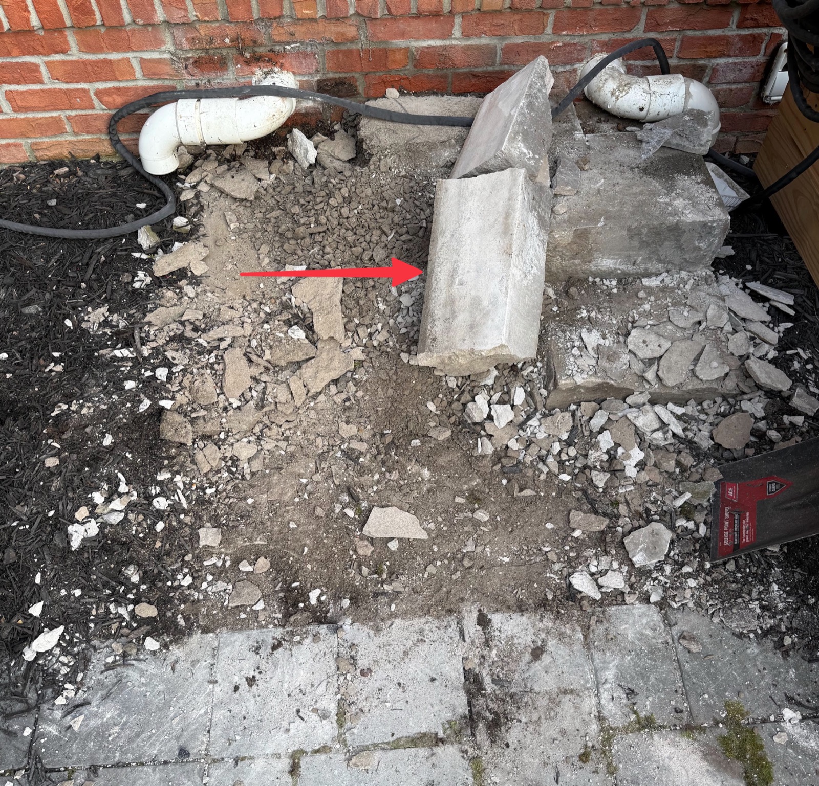 Replacing steps photo 3