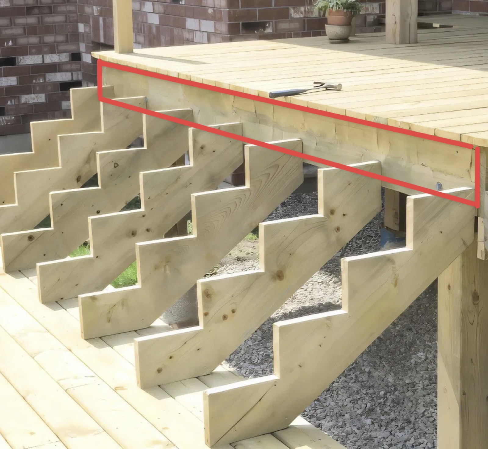 Replacing steps photo 8